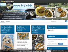 Tablet Screenshot of les-voyages-de-gridelle.com